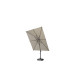  4 Seasons Outdoor | Zweefparasol Siesta 300 x 300 cm | Antraciet-Taupe 750247-01